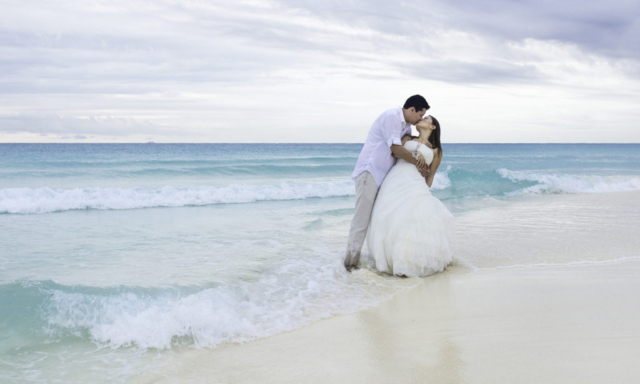 Svatba na mexické pláži
